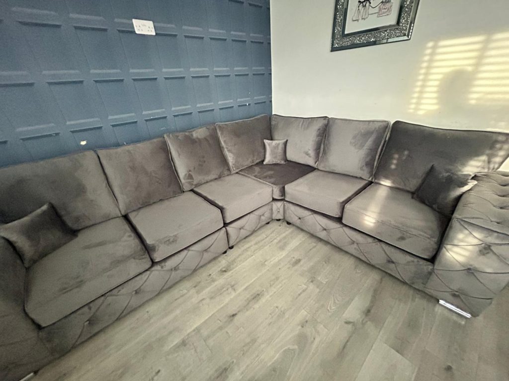 Milton Fullback 6 Seater Corner Sofa